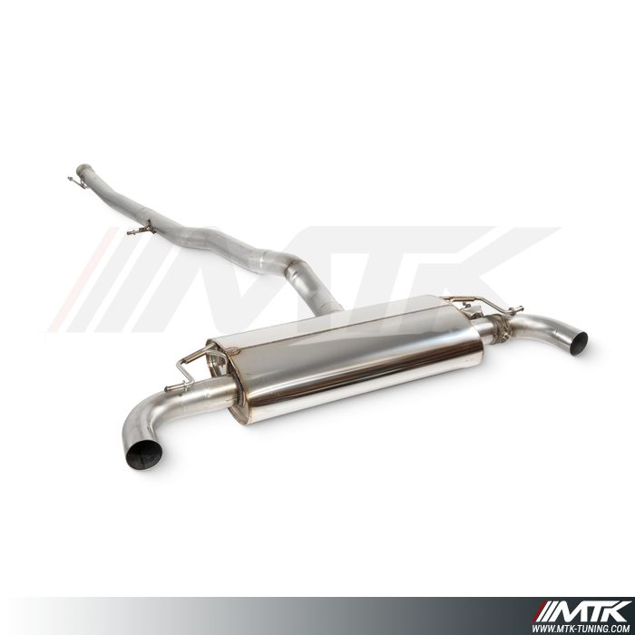 Catback avec tube intermediaire et emplacement pour les valves  Mercedes-Benz A-Class A45 AMG 4Matic